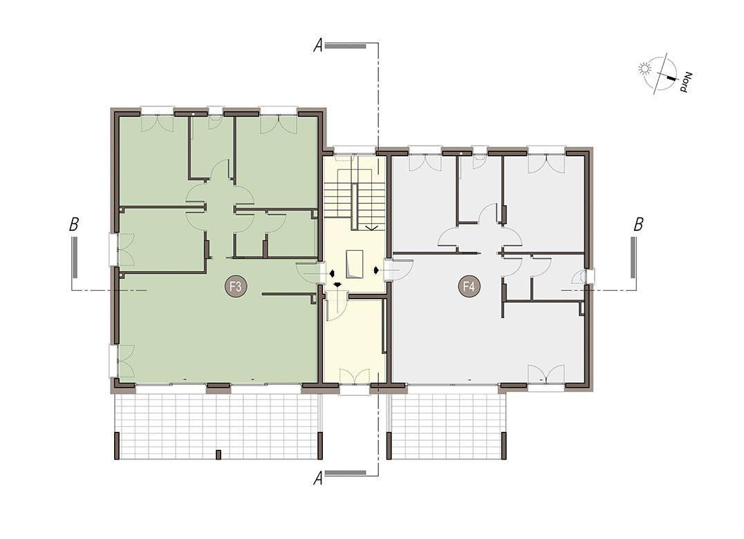 QUADRILOCALE CON TERRAZZO