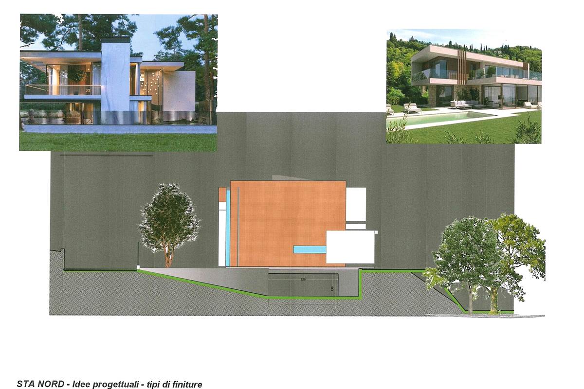 Nuova villa singola  in collina