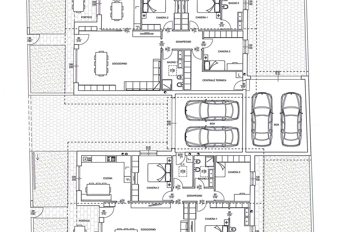 Nuova villa tutta sul piano