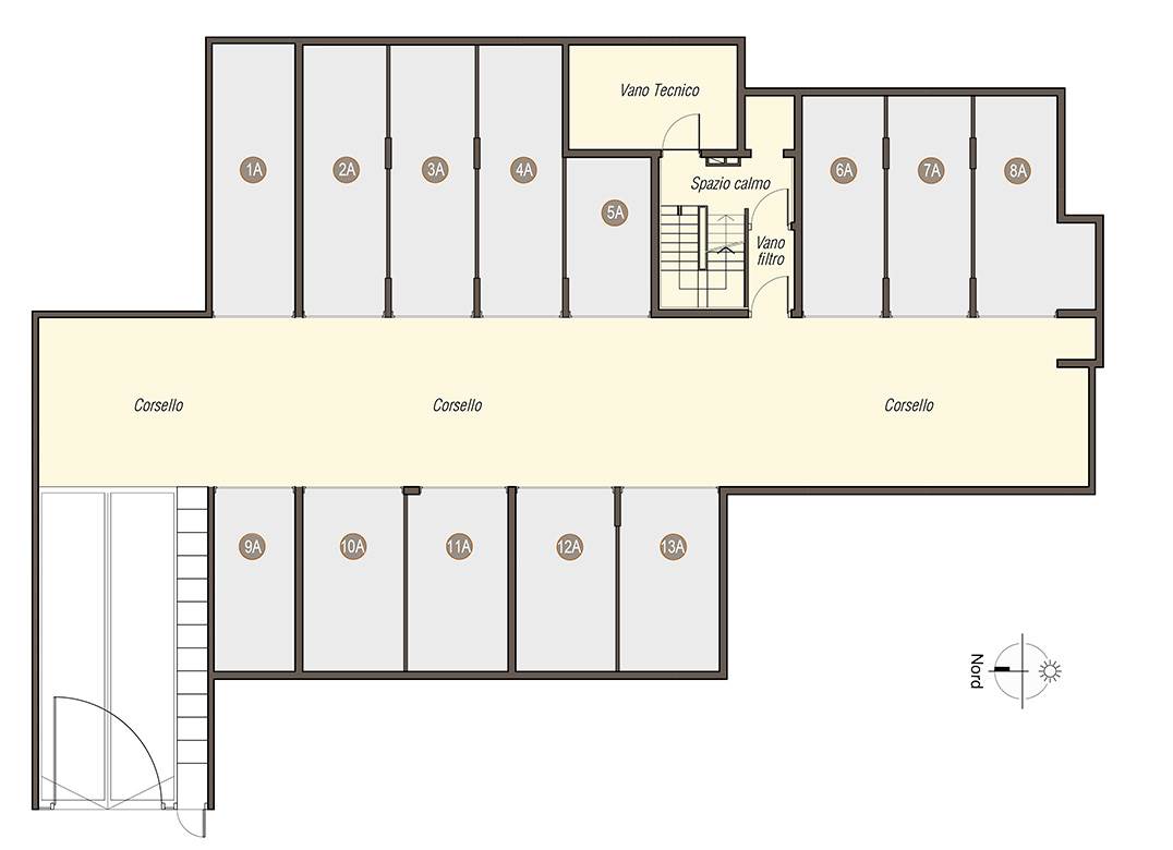 NUOVO CON BOX E TERRAZZO