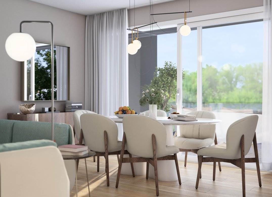 Moderna Villa Bifamiliare con Giardino Privato