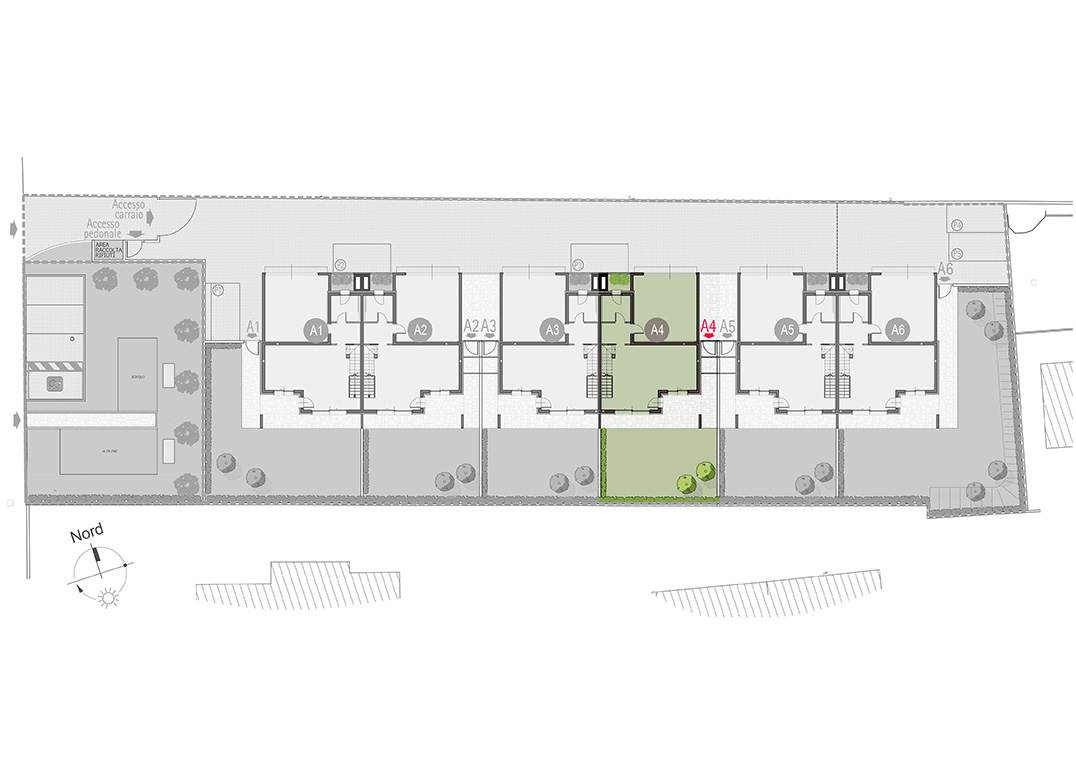 Moderna Villa Bifamiliare con Giardino Privato