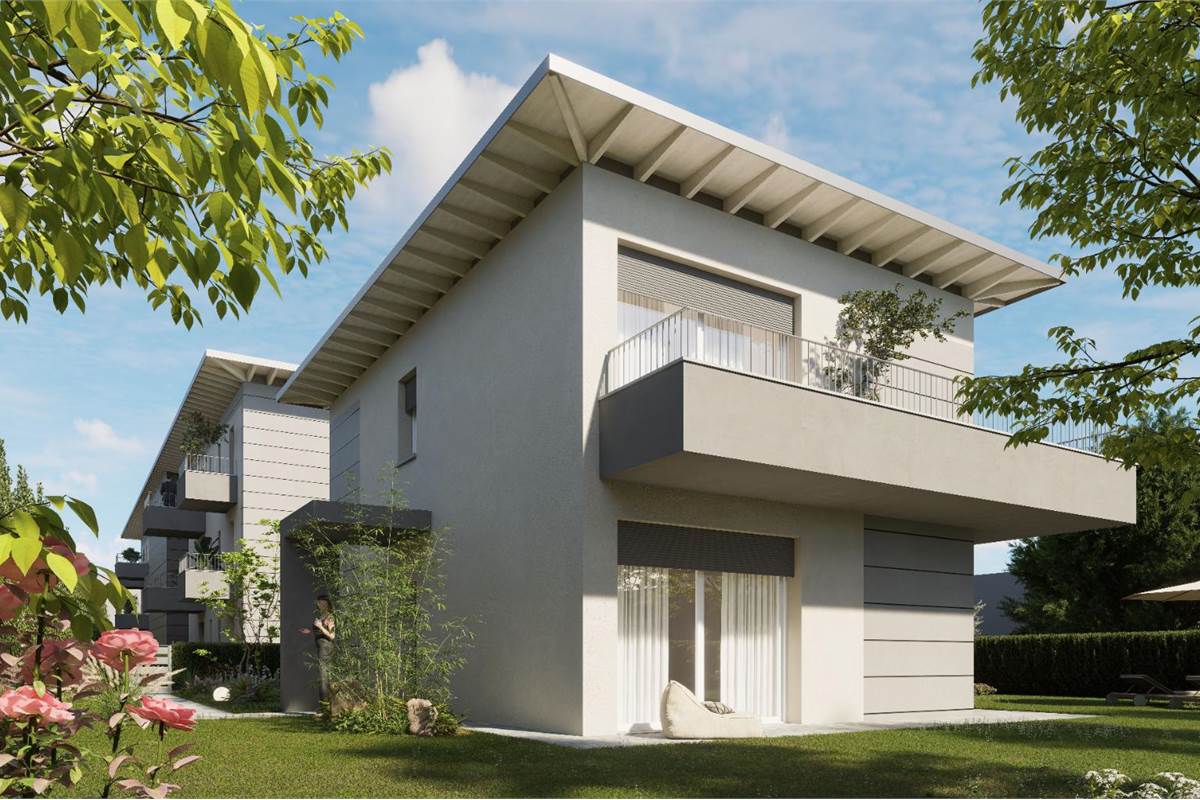 nuova villa singola con giardino taverna e doppio box