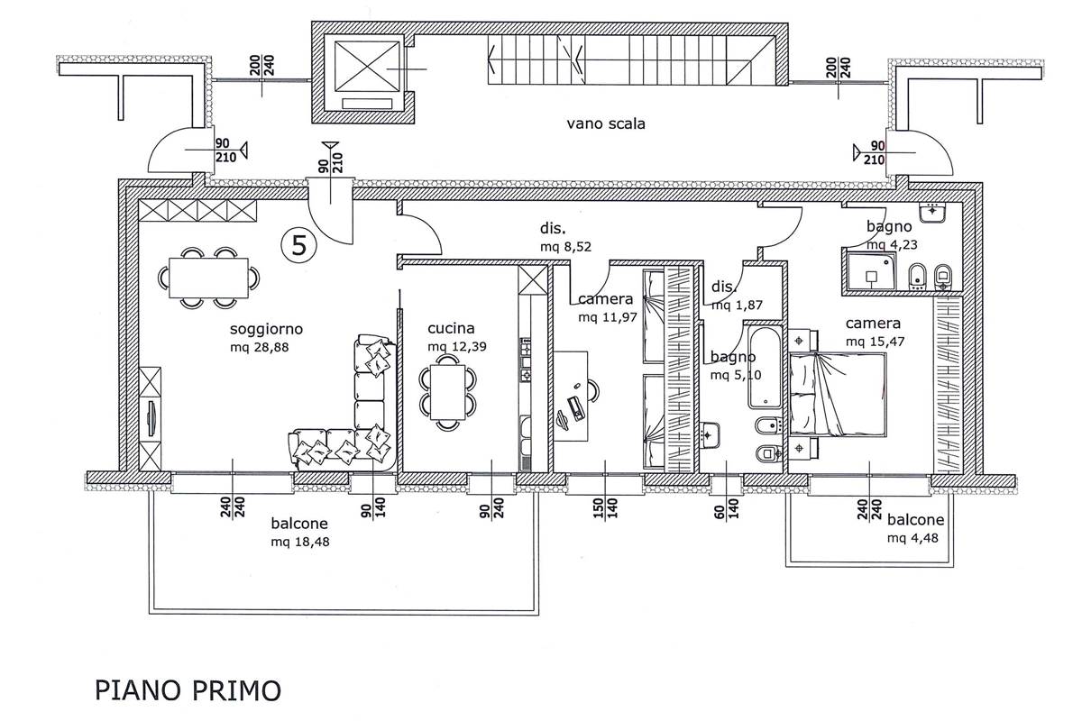 nuova palazzina poche unità