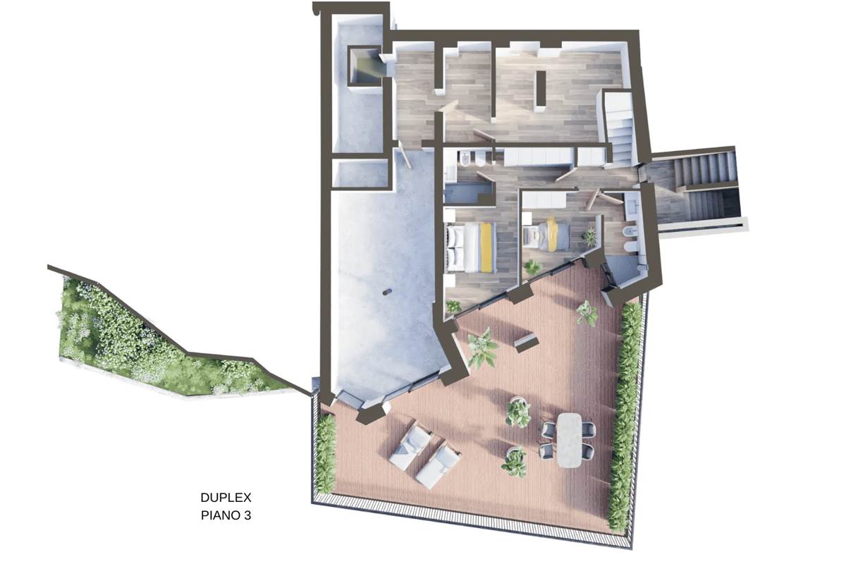 Nesso - Duplex Nuova Costruzione con Vista Lago