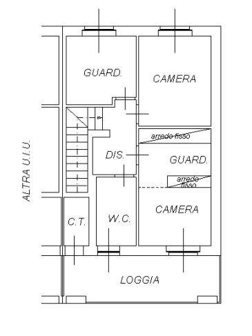 Villetta di testa in classe A4