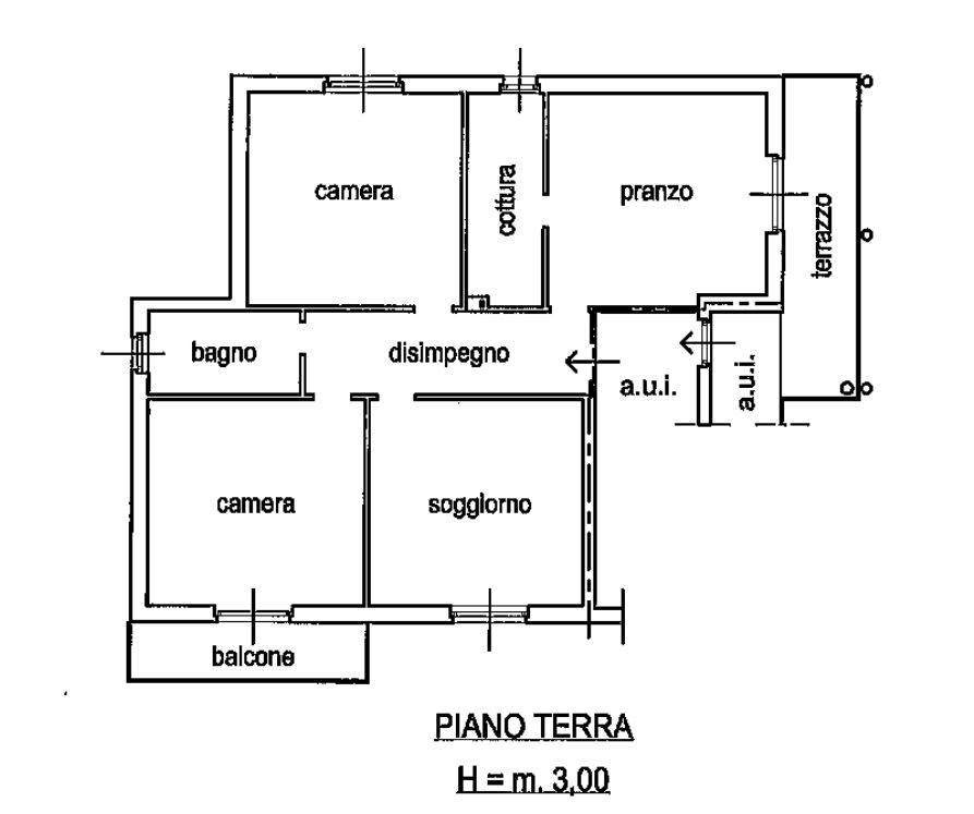 Villa singola con due ampi appartamenti 