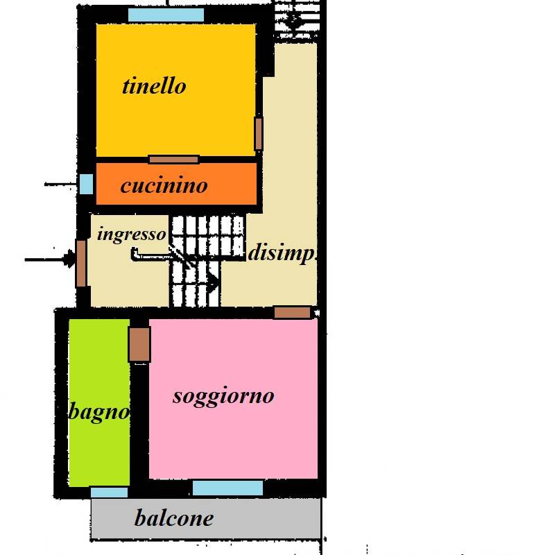 Porzione Villa In Vendita a Rovello Porro