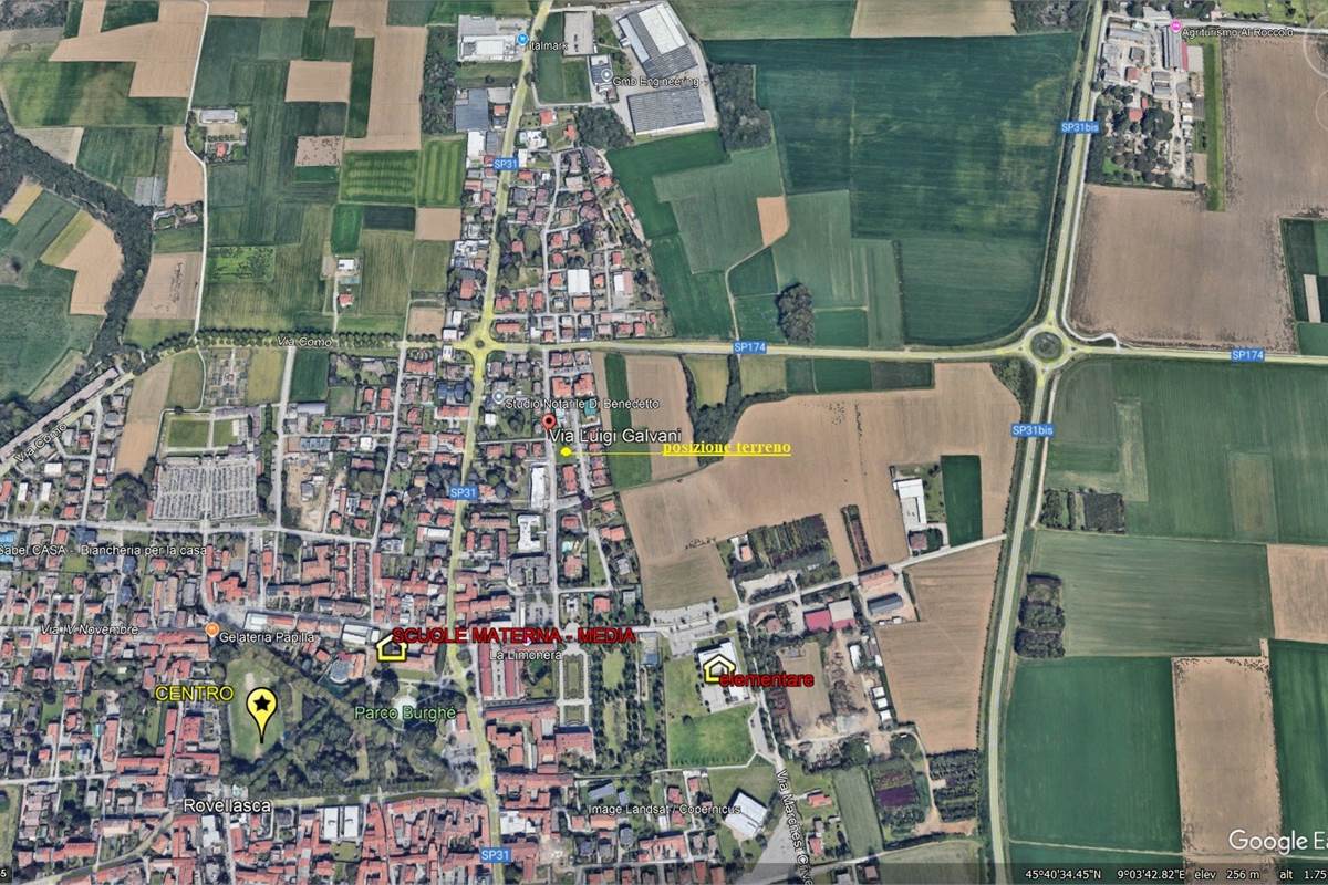 Terreno Edificabile In Vendita a Rovellasca