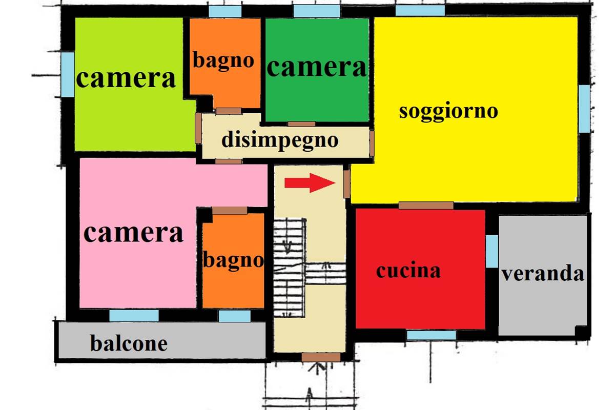 Porzione Villa In Vendita a Rovellasca