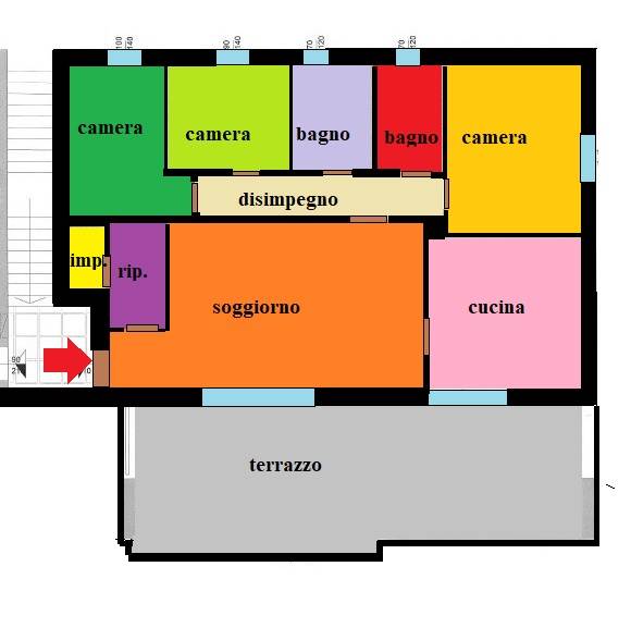 Appartamento In Vendita a Cirimido