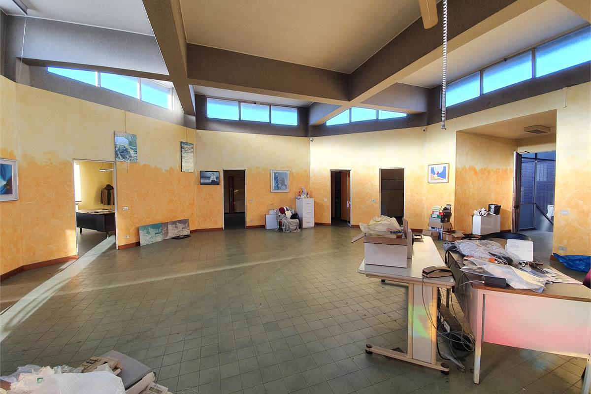 Ampia area uffici indipendente in locazione