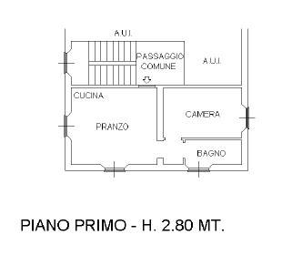 Bilocale a Fino Mornasco con giardino