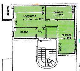 Trilocale in affitto a Como con box singolo