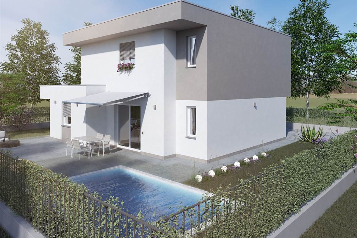 Porzione villa bifamiliare a Cirimido