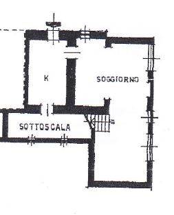 Porzione di casa a Forotondo con giardino