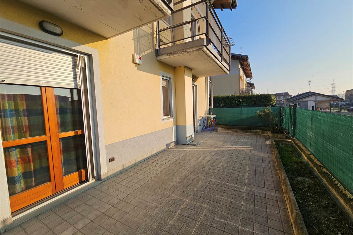 Appartamento trilocale a Bariano con Giardino 