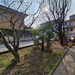 Trilocale indipendente con giardino e box