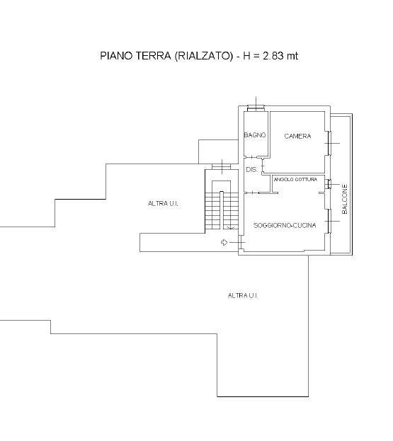Bilocale con box singolo a Valbrona
