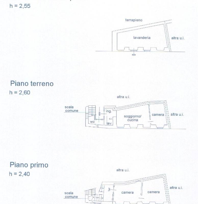Porzione di casa a Moltrasio