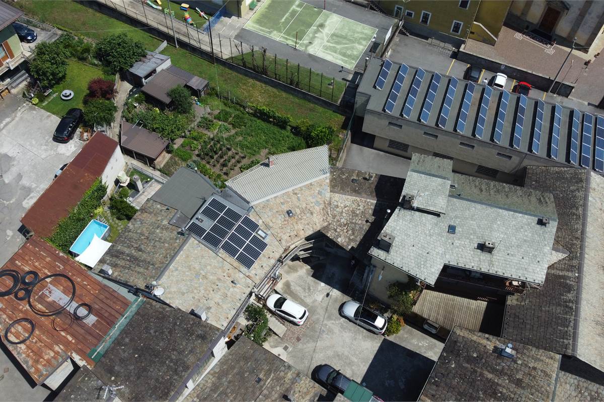 Porzione di casa con GIARDINO a CHIURO