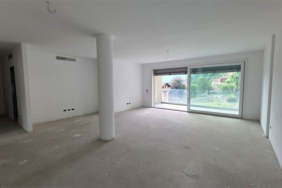 Ampio trilocale NUOVO con vista lago