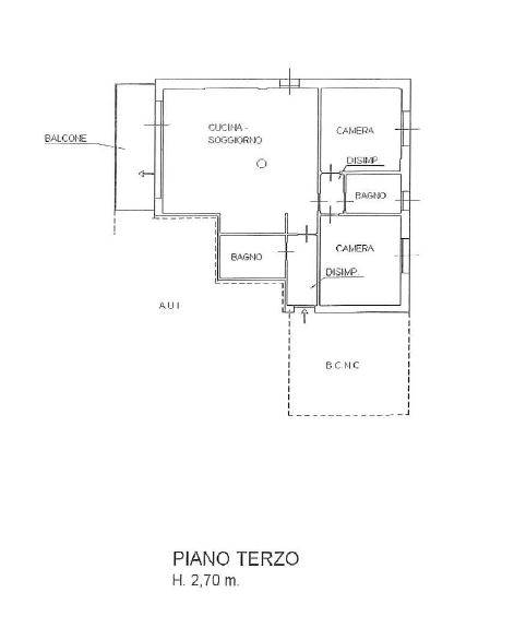 Ampio trilocale NUOVO con vista lago
