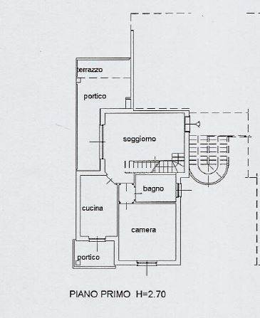 Ampio Bilocale su due livelli con terrazzo a Lomazzo 