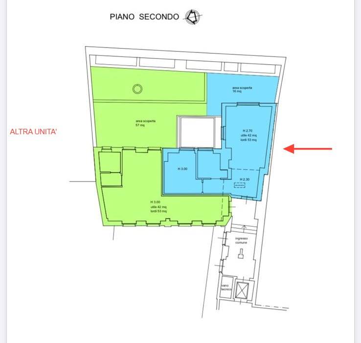 Ricercato ufficio Cantù centro storico