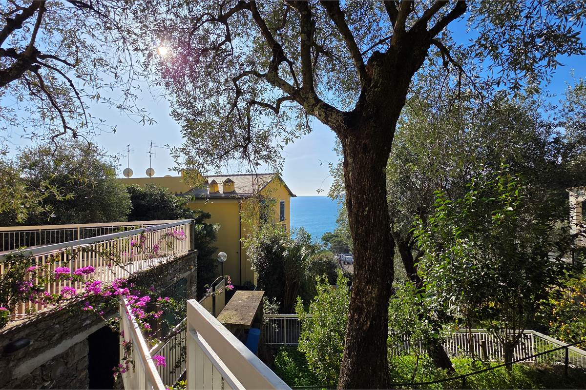 Trilocale con spettacolare vista mare a Zoagli