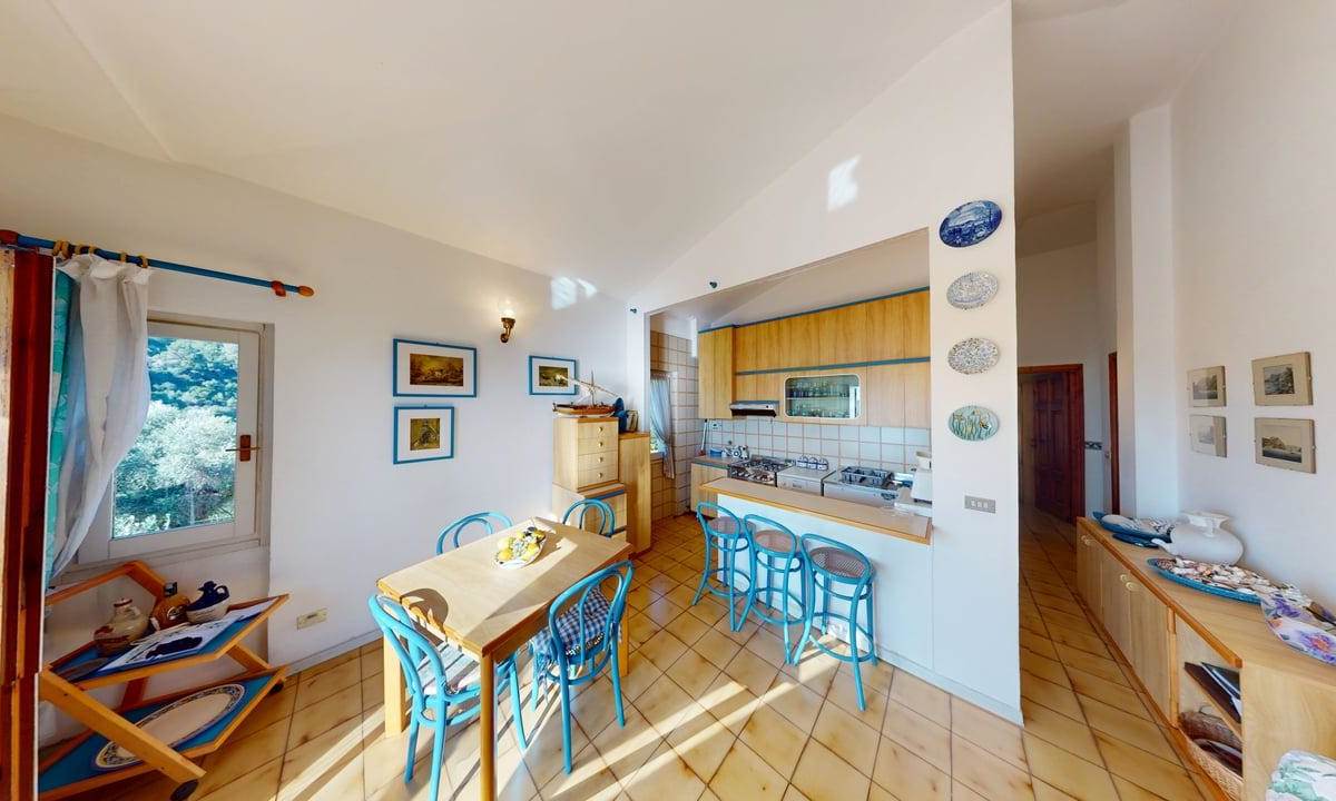 Trilocale con spettacolare vista mare a Zoagli