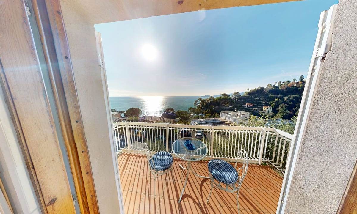 Trilocale con spettacolare vista mare a Zoagli