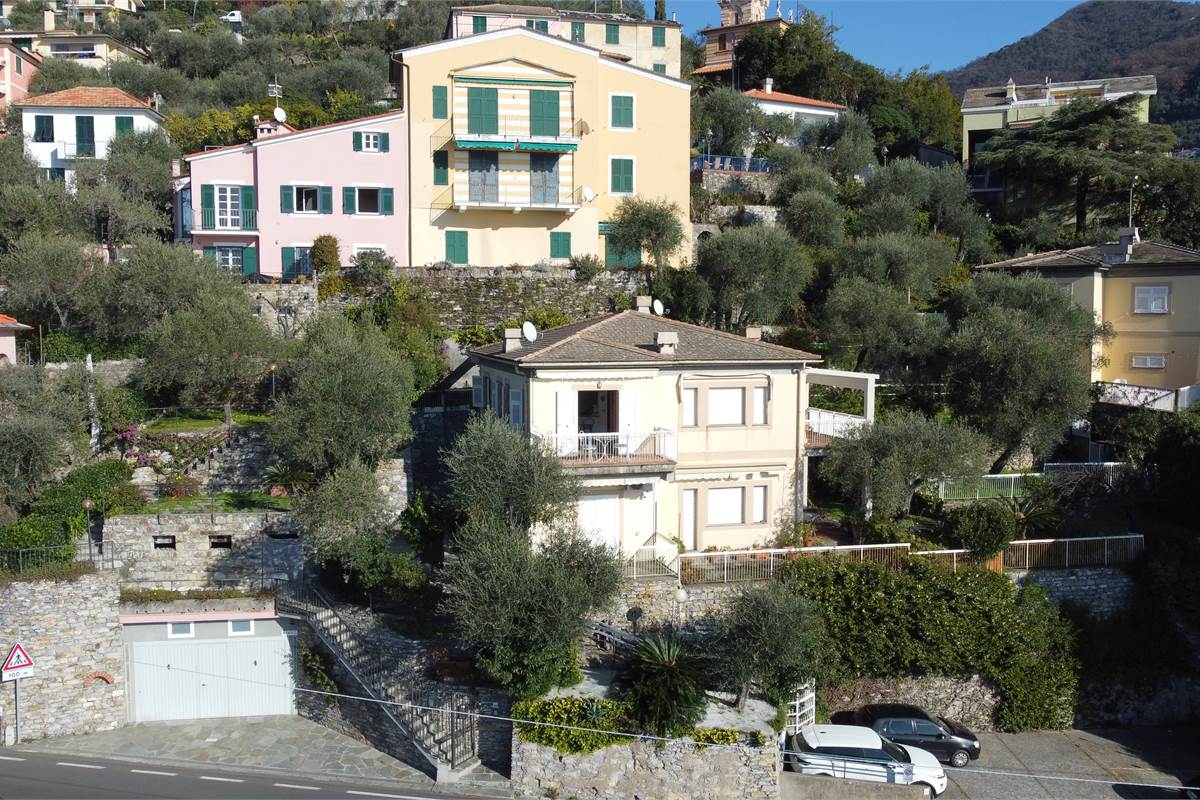 Trilocale con spettacolare vista mare a Zoagli