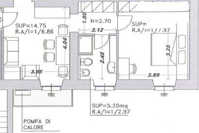 Bilocale in affitto a Como