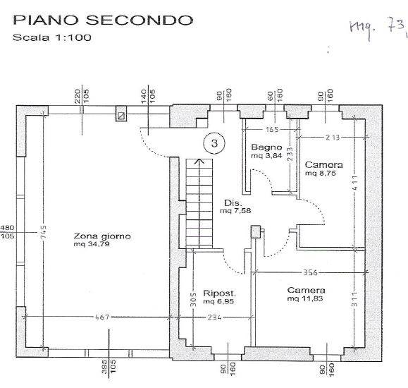 Trilocale con posto auto a Tremezzina