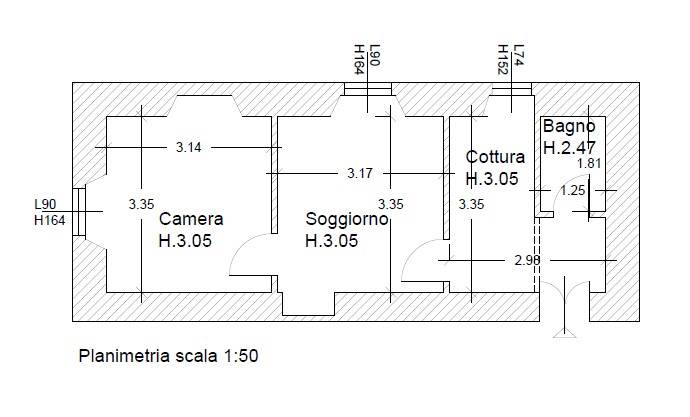 Bilocale vista lago a Faggeto Lario