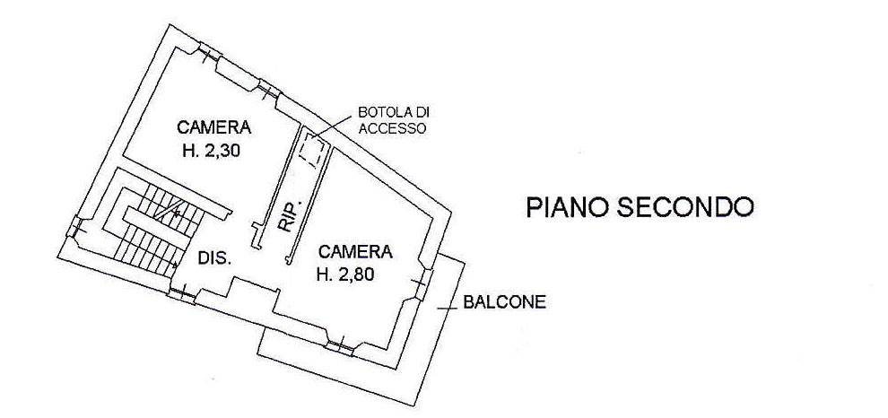 Terratetto rustico da ristrutturare a Civiglio