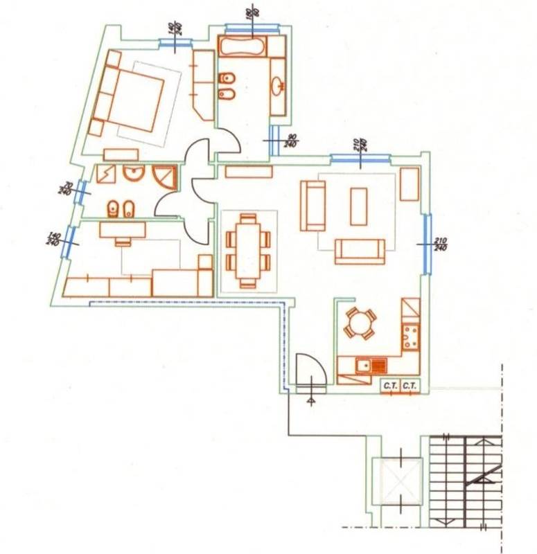 Trilocale con giardino privato a Fino Mornasco