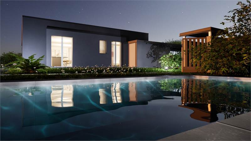 Nuova villa su unico livello