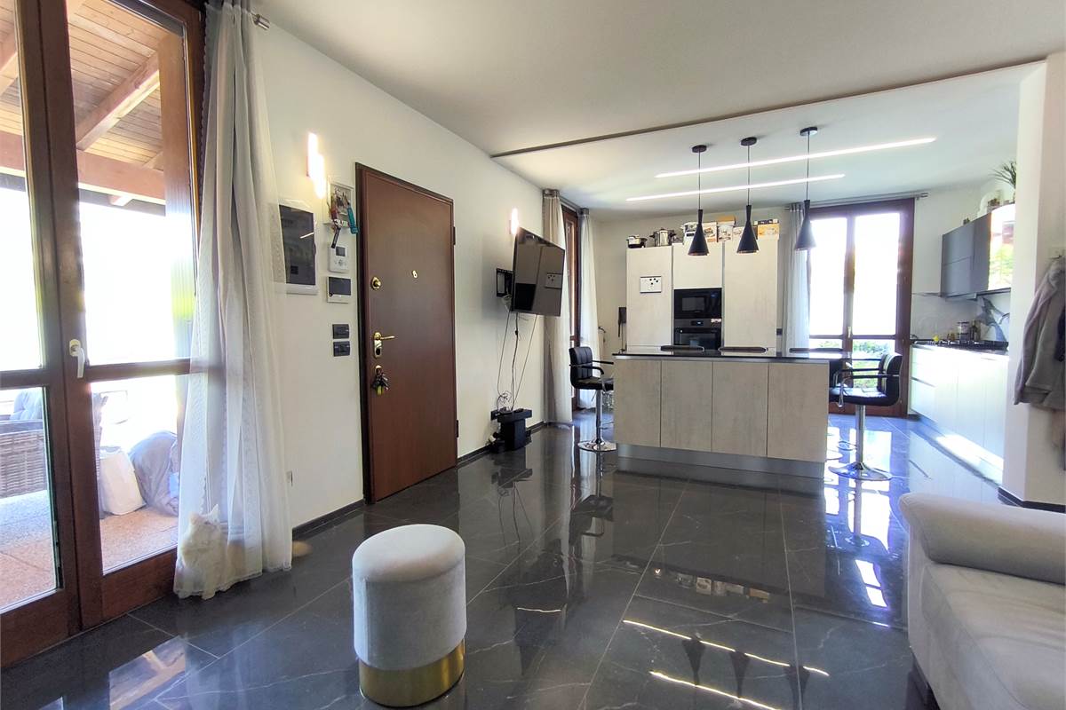 soggiorno con cucina