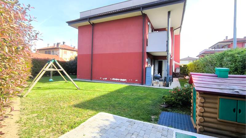 Tre locali con giardino privato