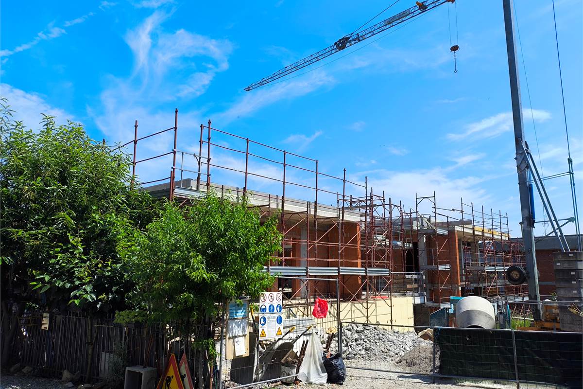 cantiere già in costruzione!