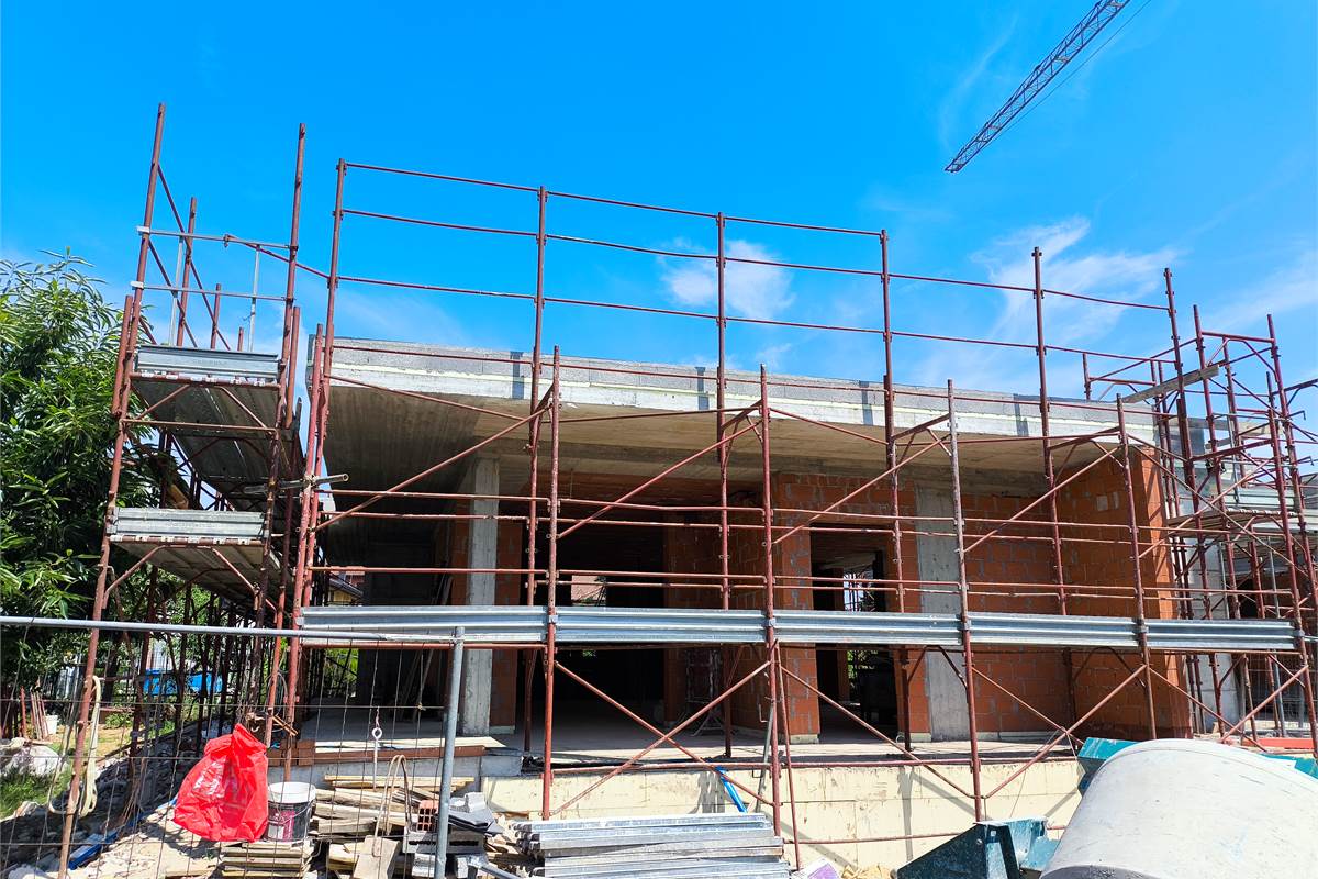cantiere già in costruzione!