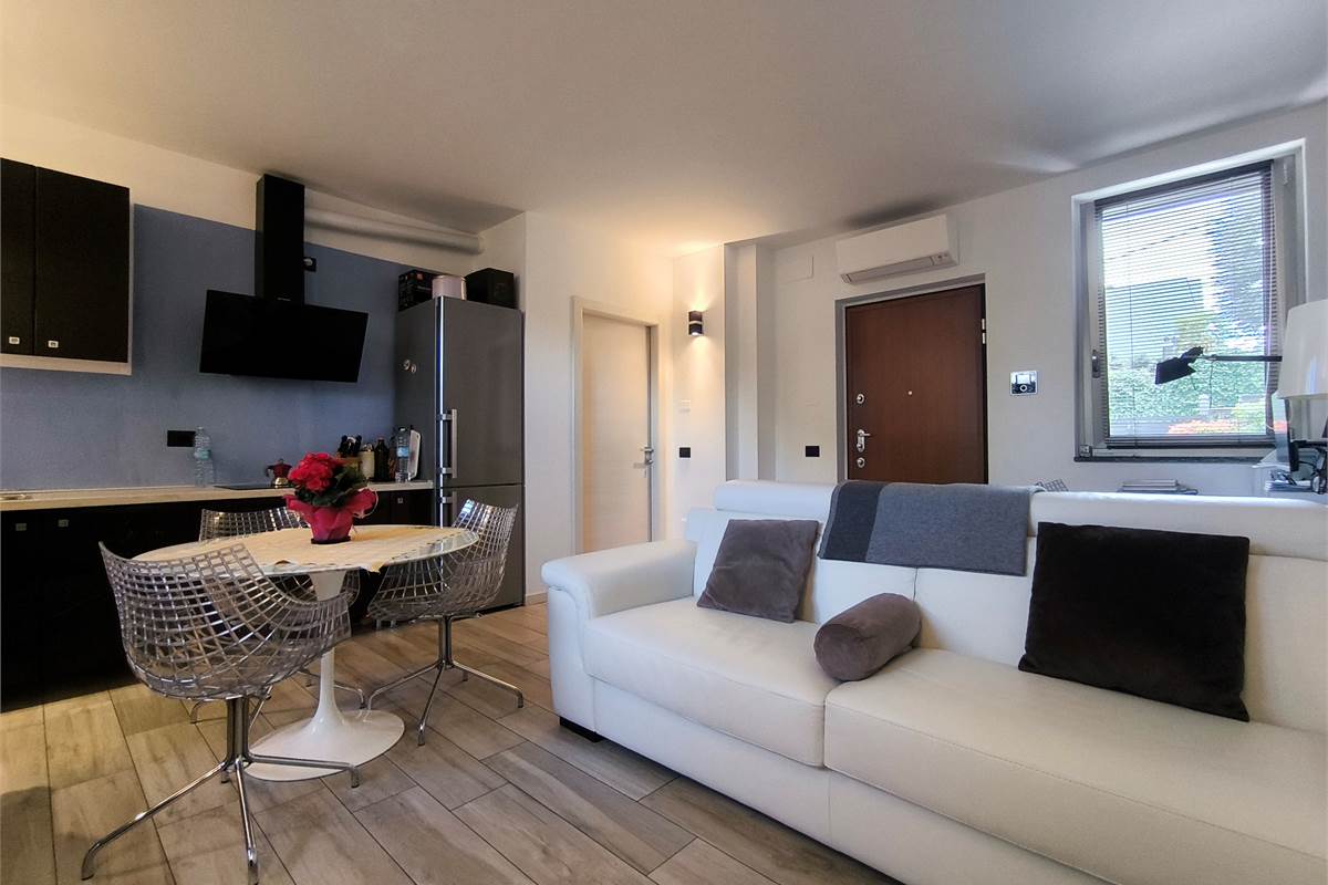 soggiorno con cucina