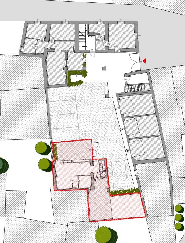 planimetria piano terra villetta