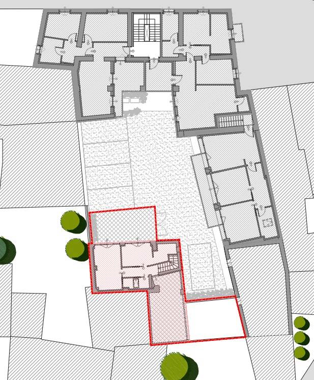 planimetria piano primo villetta