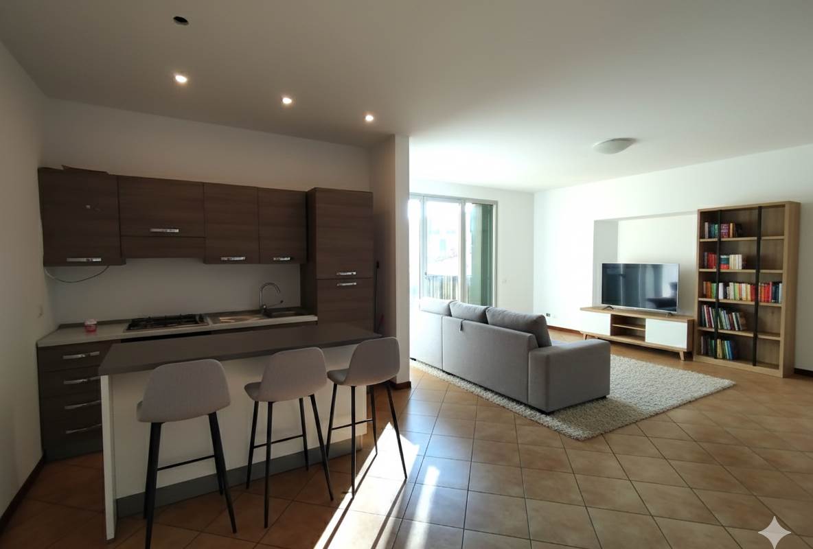 simulazione arredo soggiorno