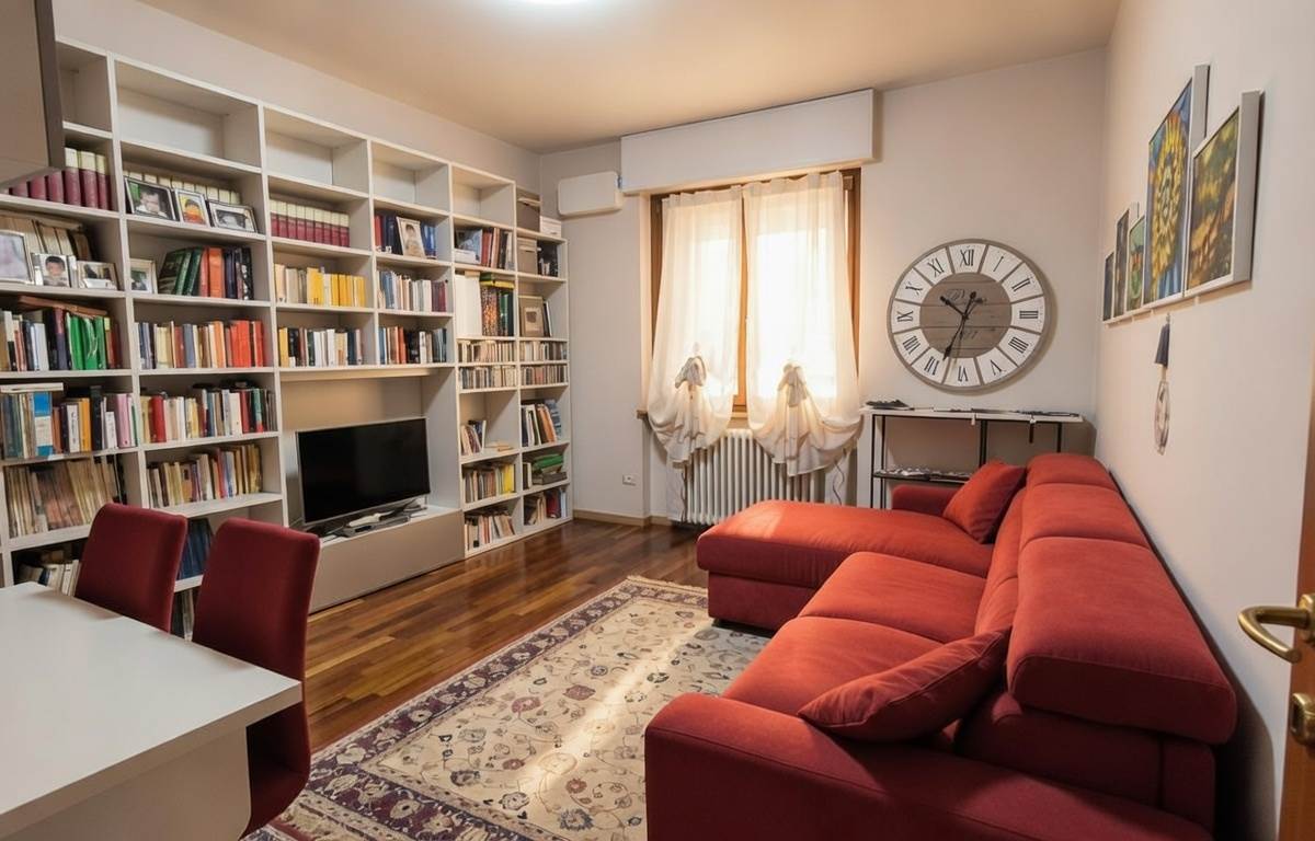 camera matrimoniale attualmente studio