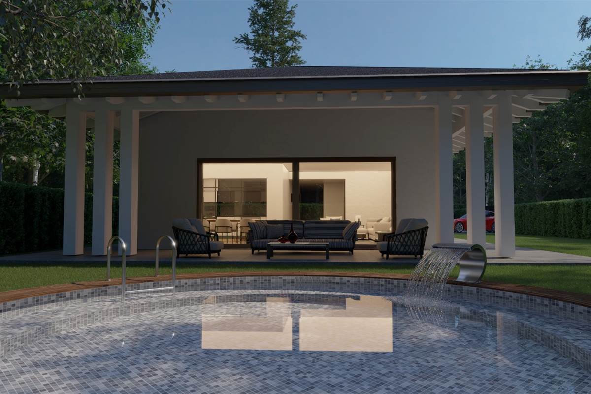 Capiago Intimiano villa nel verde