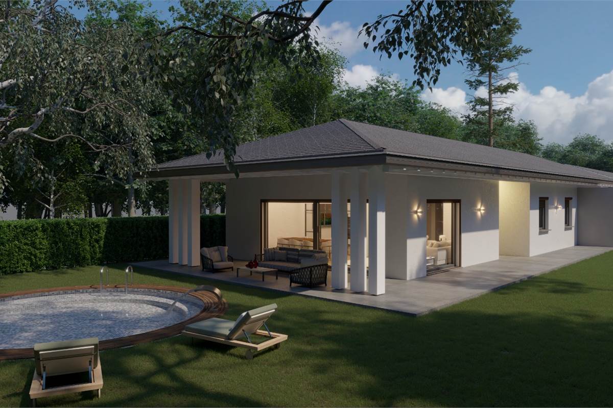 Capiago Intimiano villa nel verde